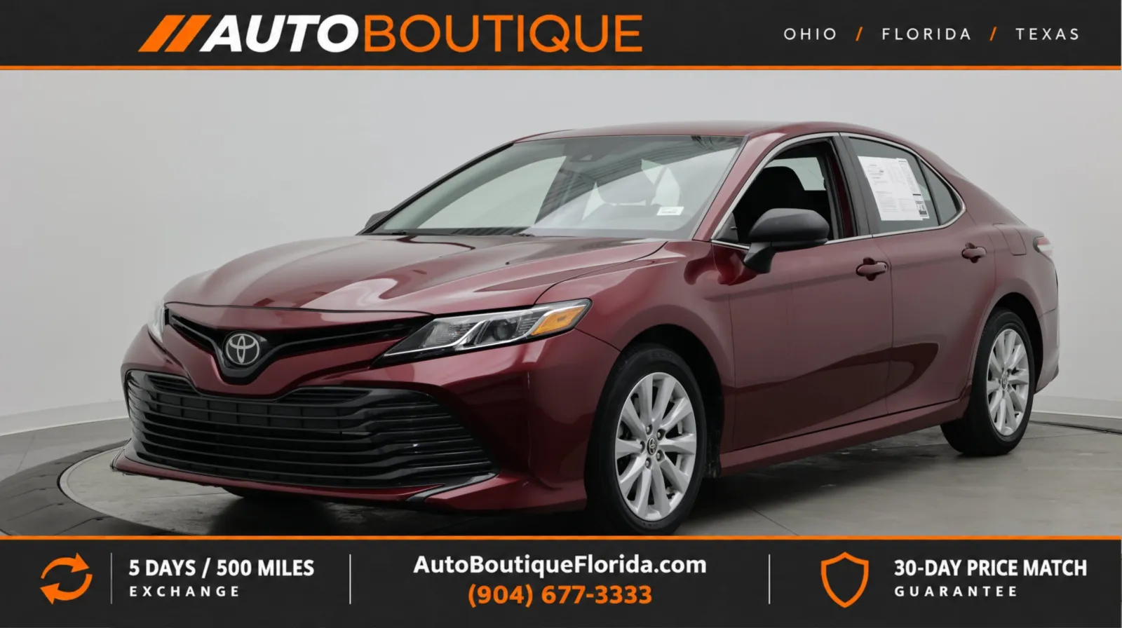 2020 Toyota Camry LE for sale in Jacksonville, FL
