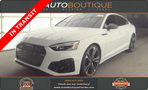 White 2025 Audi S5 Sportback Premium Plus for sale in Jacksonville, FL