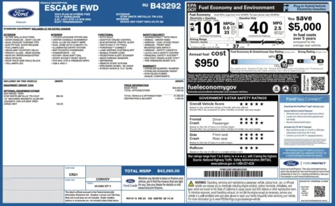 Photos of 2024 Ford Escape PHEV for sale in Jacksonville, FL at Auto Boutique Florida