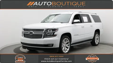 White 2018 Chevrolet Suburban Premier for sale in Jacksonville, FL