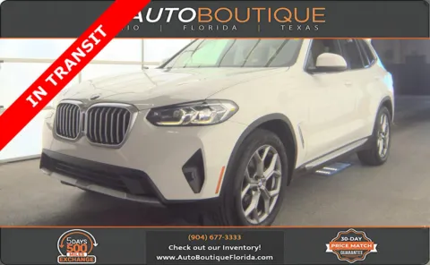 White 2023 BMW X3 xDrive30i for sale in Jacksonville, FL