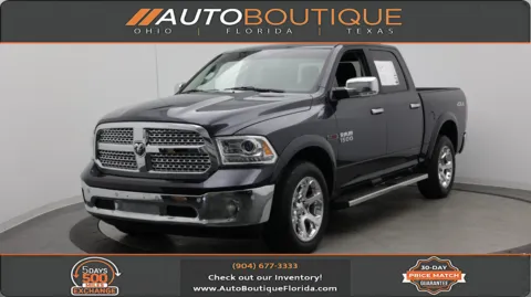 Blue 2017 Ram 1500 Laramie for sale in Jacksonville, FL