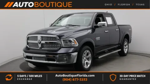 Blue 2017 Ram 1500 Laramie for sale in Jacksonville, FL