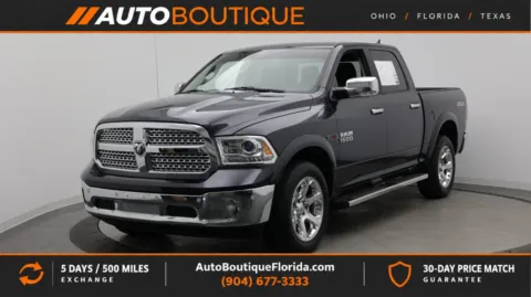 Blue 2017 Ram 1500 Laramie for sale in Jacksonville, FL