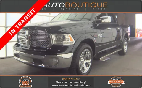 Blue 2017 Ram 1500 Laramie for sale in Jacksonville, FL
