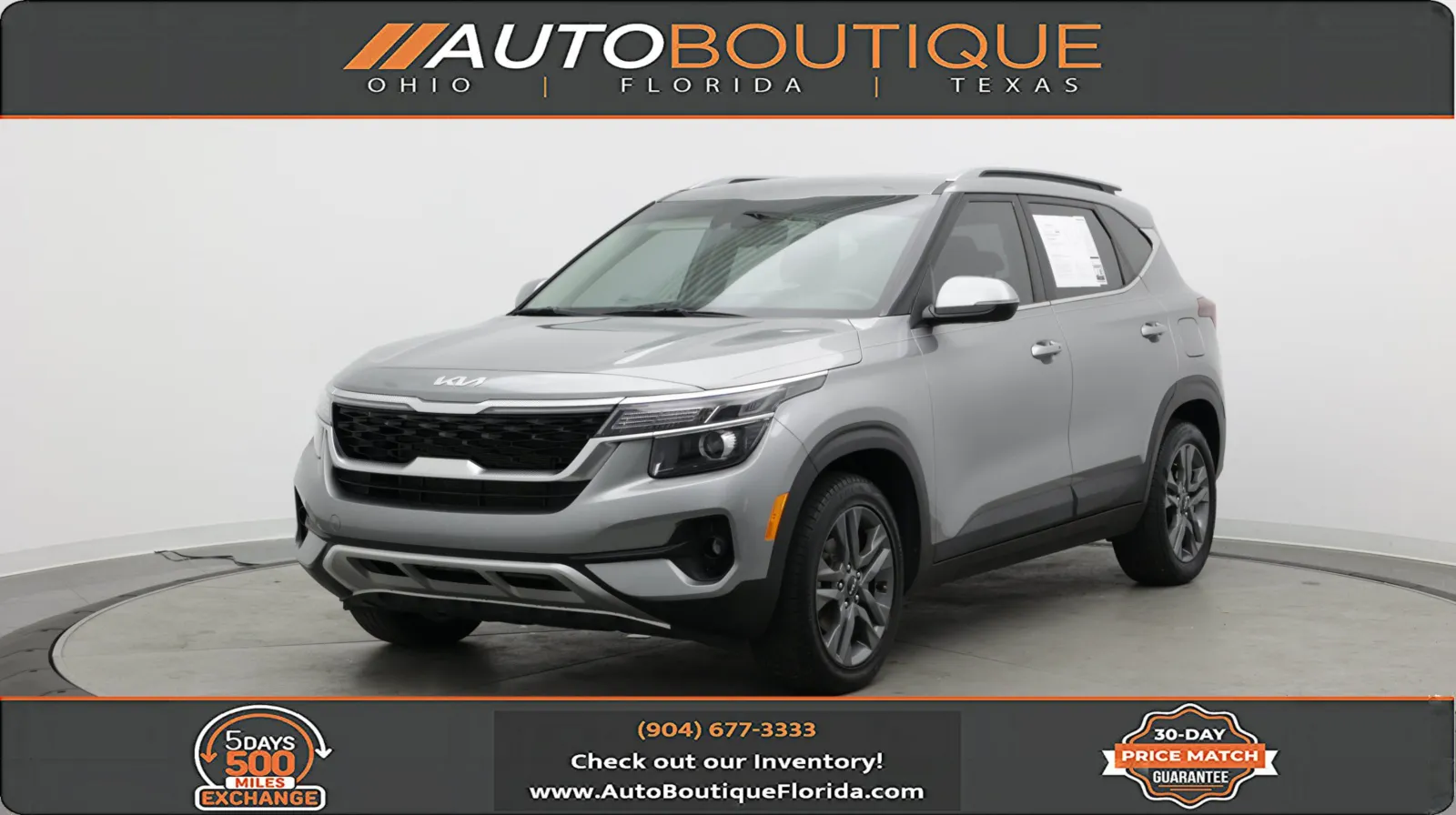 Gray 2023 Kia Seltos S for sale in Jacksonville, FL