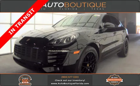 Black 2018 Porsche Macan for sale in Jacksonville, FL