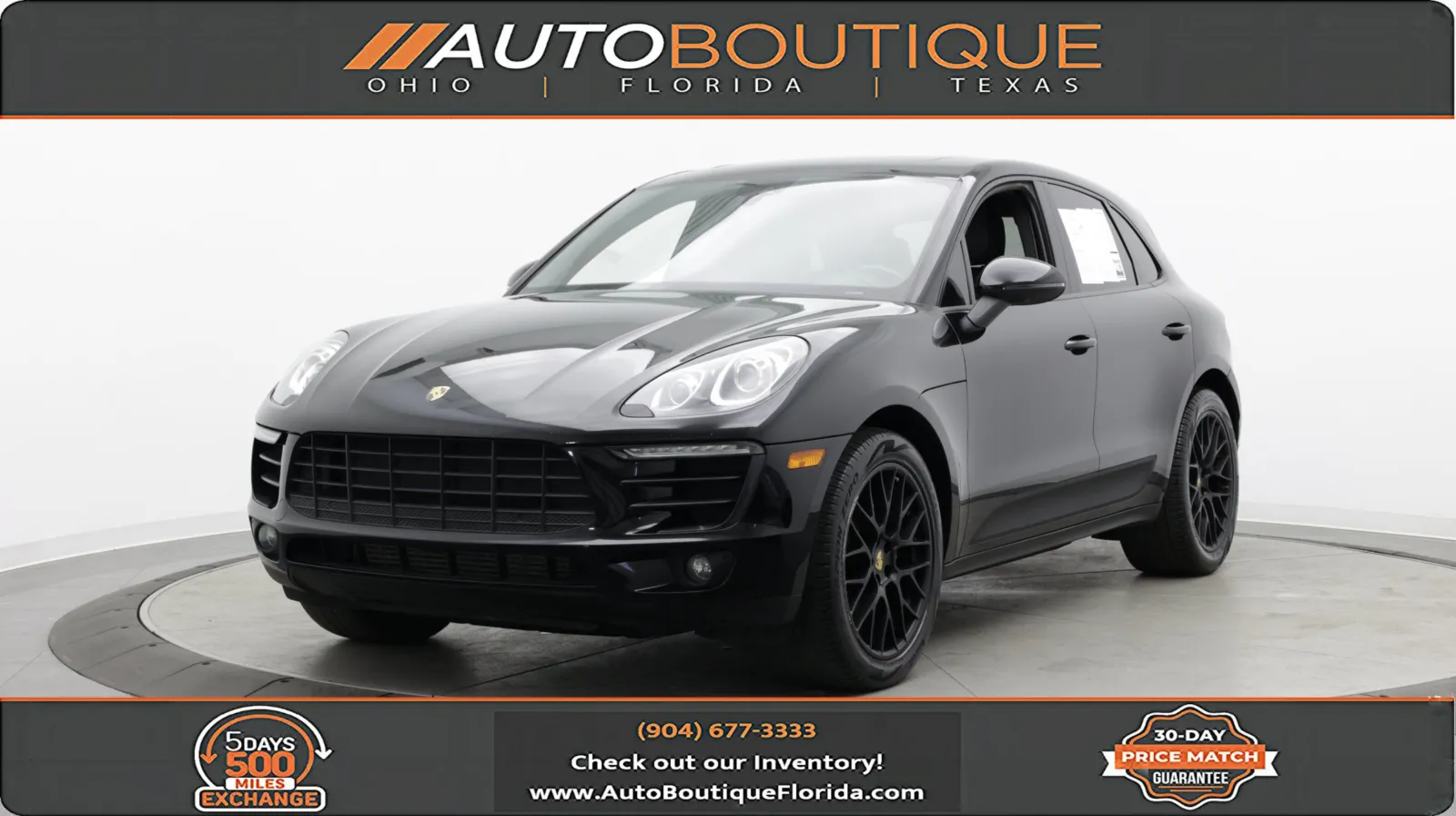Black 2018 Porsche Macan for sale in Jacksonville, FL
