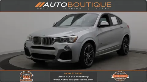 Silver 2018 BMW X4 xDrive28i for sale in Jacksonville, FL