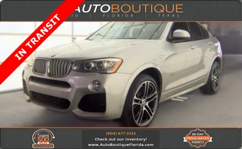 Silver 2018 BMW X4 xDrive28i for sale in Jacksonville, FL