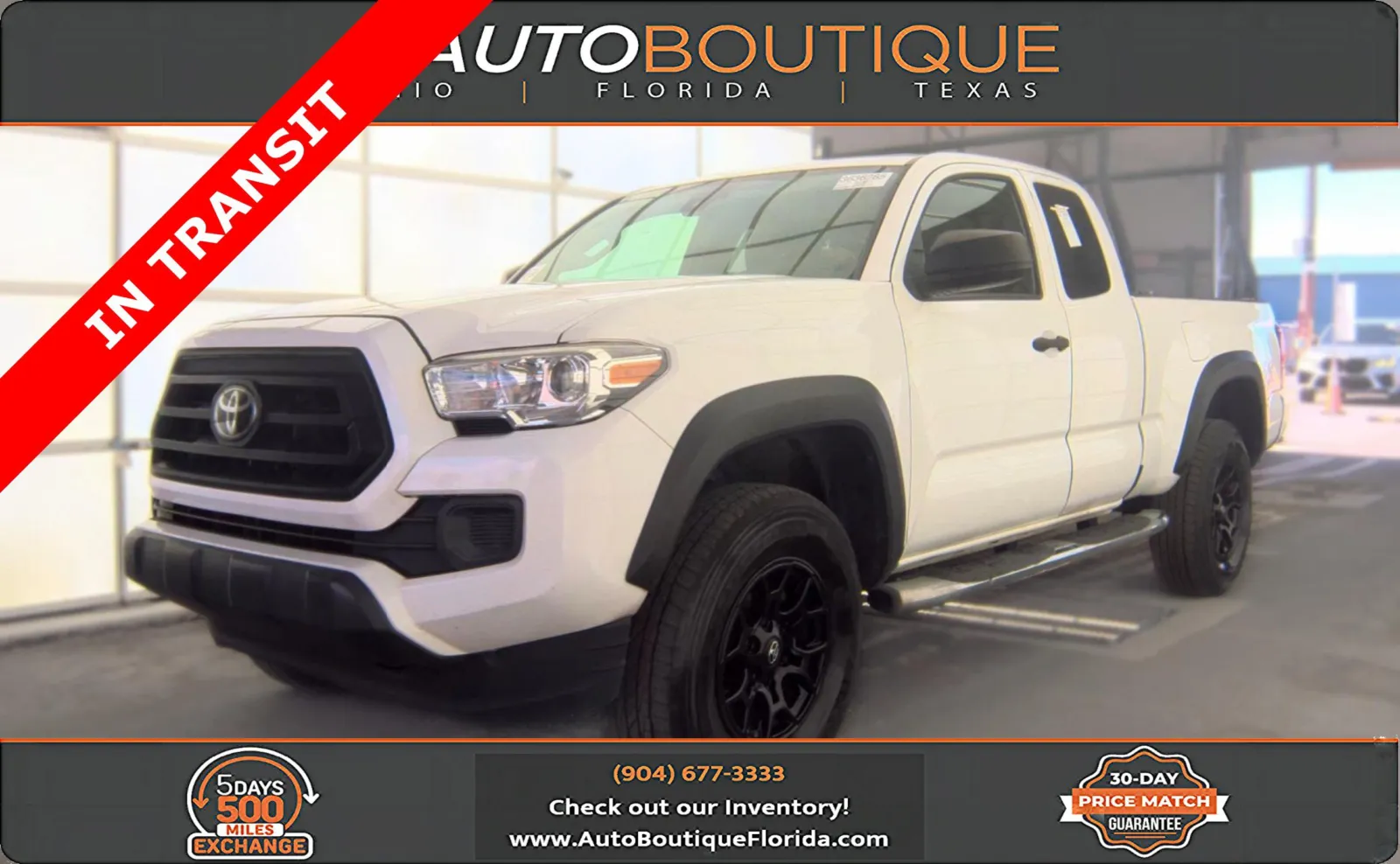 White 2022 Toyota Tacoma SR for sale in Jacksonville, FL