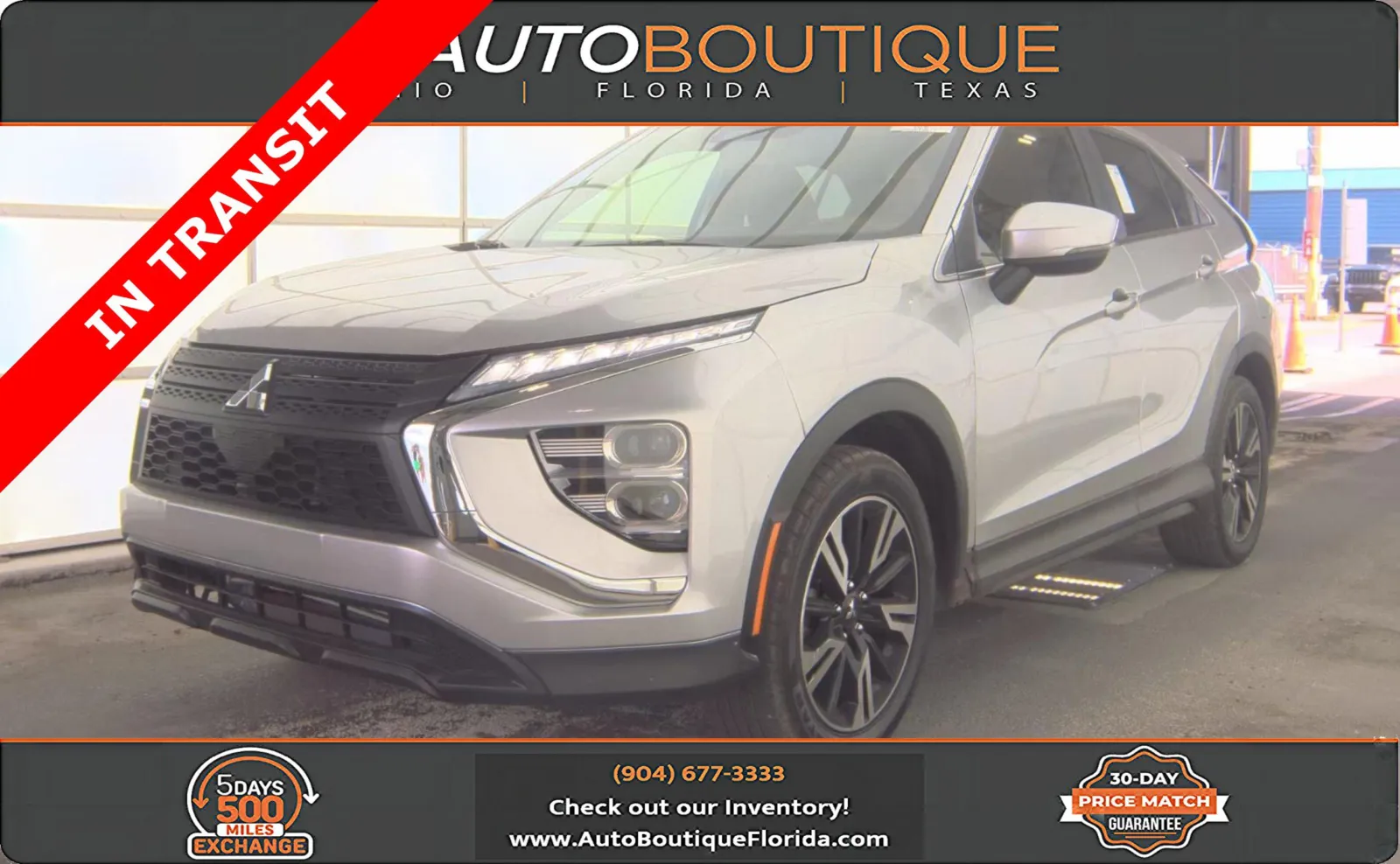 Silver 2024 Mitsubishi Eclipse Cross SE for sale in Jacksonville, FL