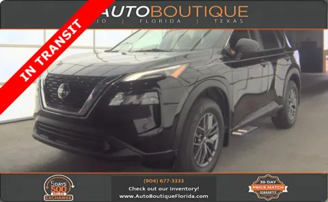 Black 2021 Nissan Rogue S for sale in Jacksonville, FL