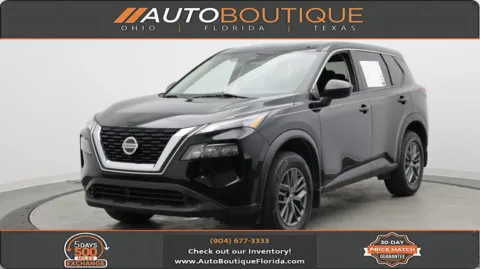 Black 2021 Nissan Rogue S for sale in Jacksonville, FL