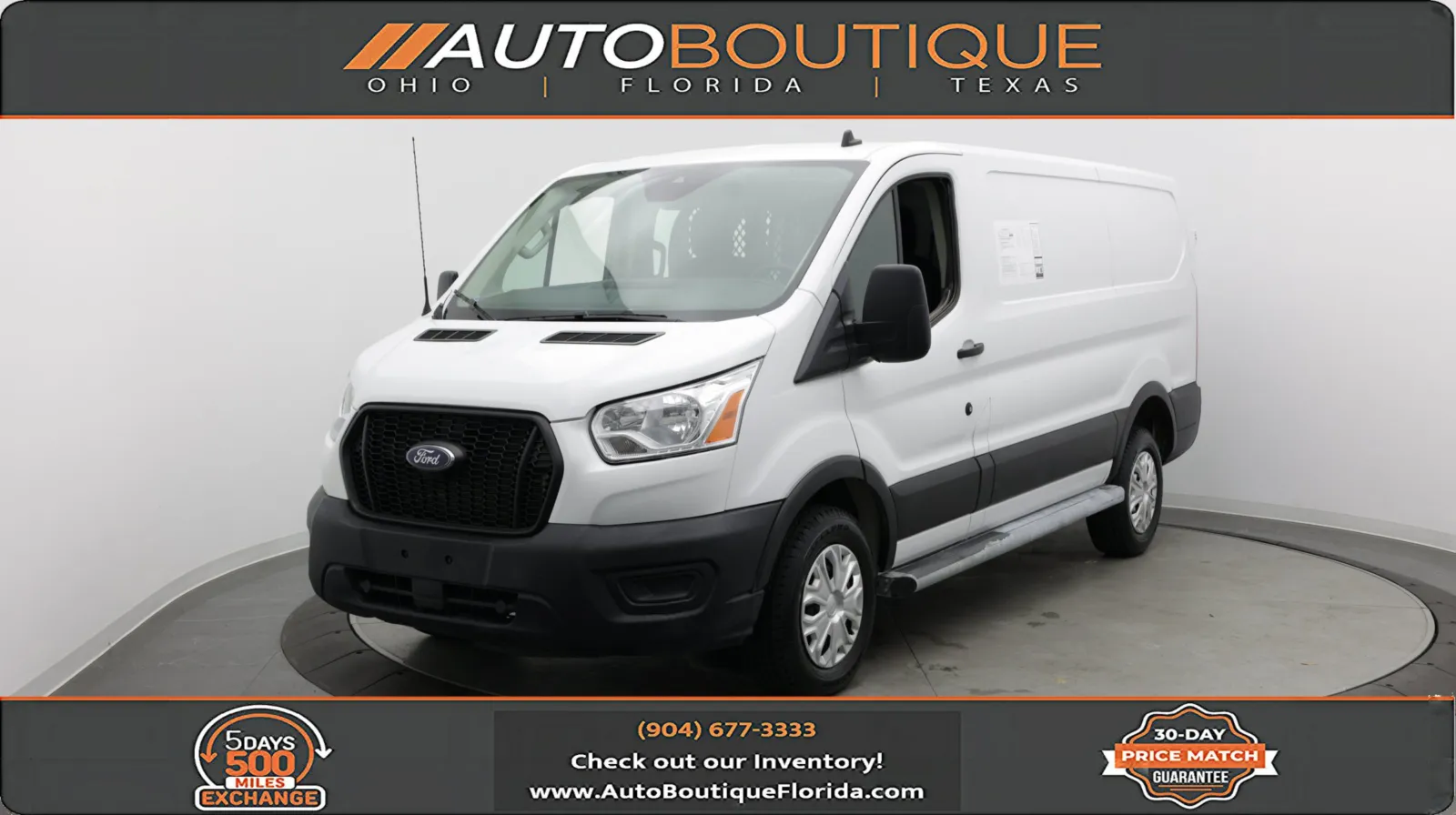 White 2021 Ford Transit Cargo Van 250 for sale in Jacksonville, FL