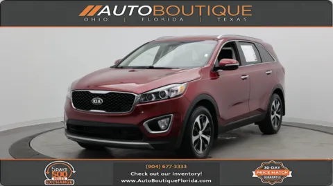 Red 2017 Kia Sorento EX for sale in Jacksonville, FL