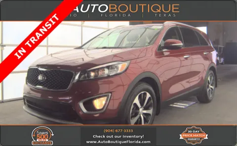 Red 2017 Kia Sorento EX for sale in Jacksonville, FL