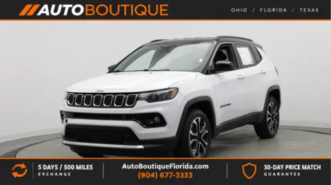 White 2024 Jeep Compass Limited for sale in Jacksonville, FL