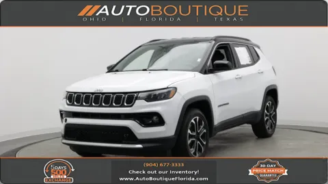 White 2024 Jeep Compass Limited for sale in Jacksonville, FL
