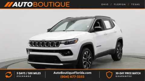 White 2024 Jeep Compass Limited for sale in Jacksonville, FL