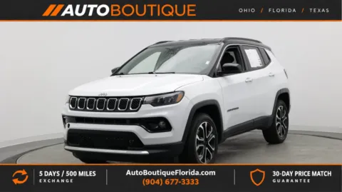 White 2024 Jeep Compass Limited for sale in Jacksonville, FL