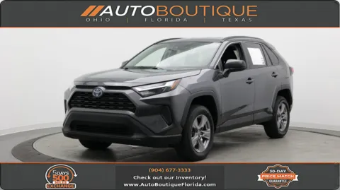 Gray 2023 Toyota RAV4 Hybrid LE for sale in Jacksonville, FL
