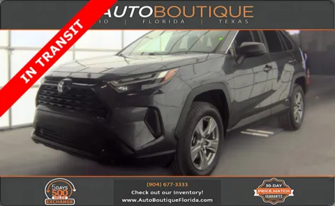 Gray 2023 Toyota RAV4 Hybrid LE for sale in Jacksonville, FL