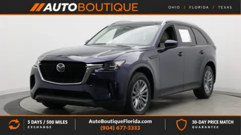 Blue 2024 Mazda CX-90 3.3 Turbo Preferred Plus for sale in Jacksonville, FL