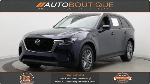 Blue 2024 Mazda CX-90 3.3 Turbo Preferred Plus for sale in Jacksonville, FL