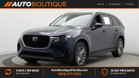 Blue 2024 Mazda CX-90 3.3 Turbo Preferred Plus for sale in Jacksonville, FL