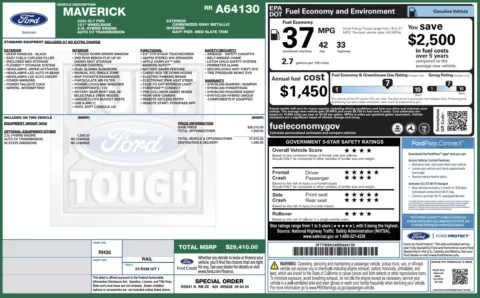 More photos of 2024 Ford Maverick XLT at Auto Boutique Florida, FL