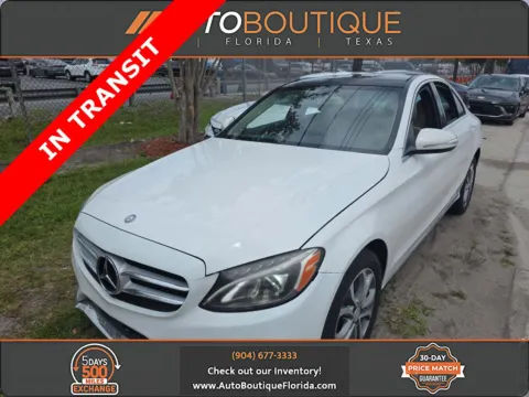 White 2015 Mercedes-Benz C-Class C 300 for sale in Jacksonville, FL