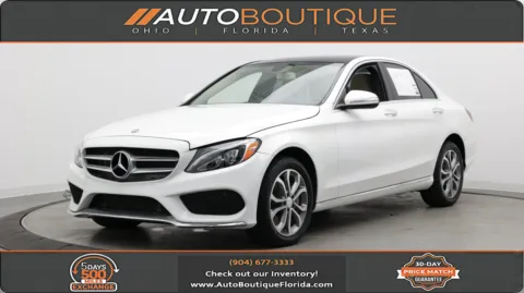 White 2015 Mercedes-Benz C-Class C 300 for sale in Jacksonville, FL