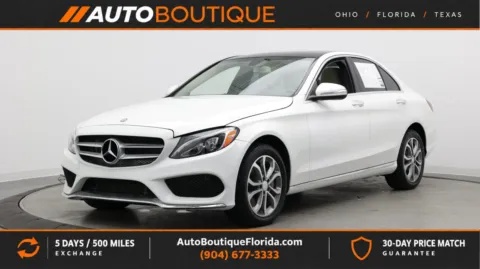 White 2015 Mercedes-Benz C-Class C 300 for sale in Jacksonville, FL
