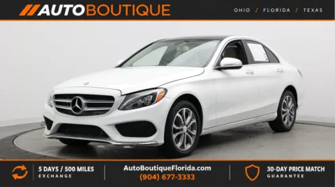 White 2015 Mercedes-Benz C-Class C 300 for sale in Jacksonville, FL