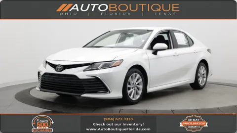 White 2023 Toyota Camry LE for sale in Jacksonville, FL