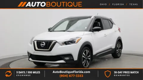 White 2019 Nissan Kicks SR for sale in Jacksonville, FL