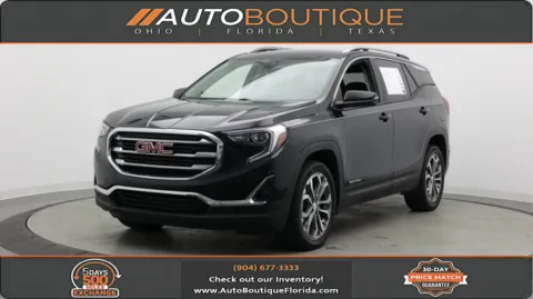 Black 2021 GMC Terrain SLT for sale in Jacksonville, FL