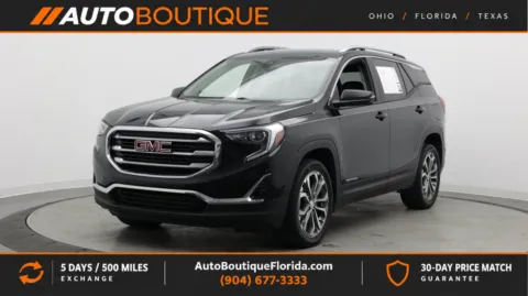 Black 2021 GMC Terrain SLT for sale in Jacksonville, FL