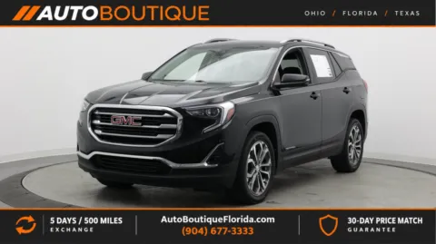 Black 2021 GMC Terrain SLT for sale in Jacksonville, FL