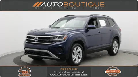 Blue 2023 Volkswagen Atlas 2.0T SE w/Technology for sale in Jacksonville, FL