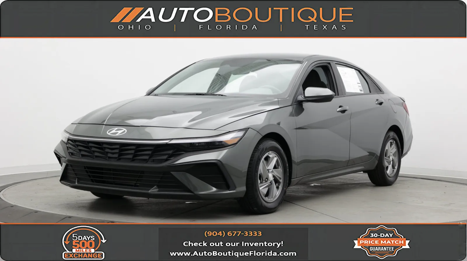 Gray 2025 Hyundai Elantra SE for sale in Jacksonville, FL