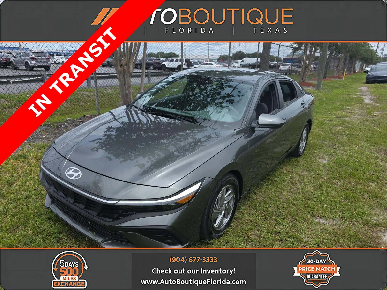 Gray 2025 Hyundai Elantra SE for sale in Jacksonville, FL