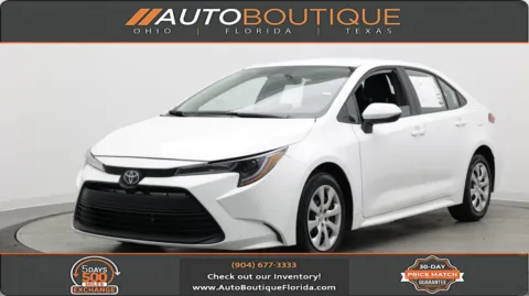 White 2025 Toyota Corolla LE for sale in Jacksonville, FL
