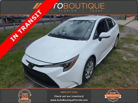 White 2025 Toyota Corolla LE for sale in Jacksonville, FL