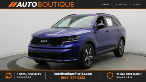 Blue 2022 Kia Sorento S for sale in Jacksonville, FL