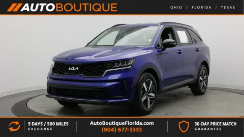 Blue 2022 Kia Sorento S for sale in Jacksonville, FL