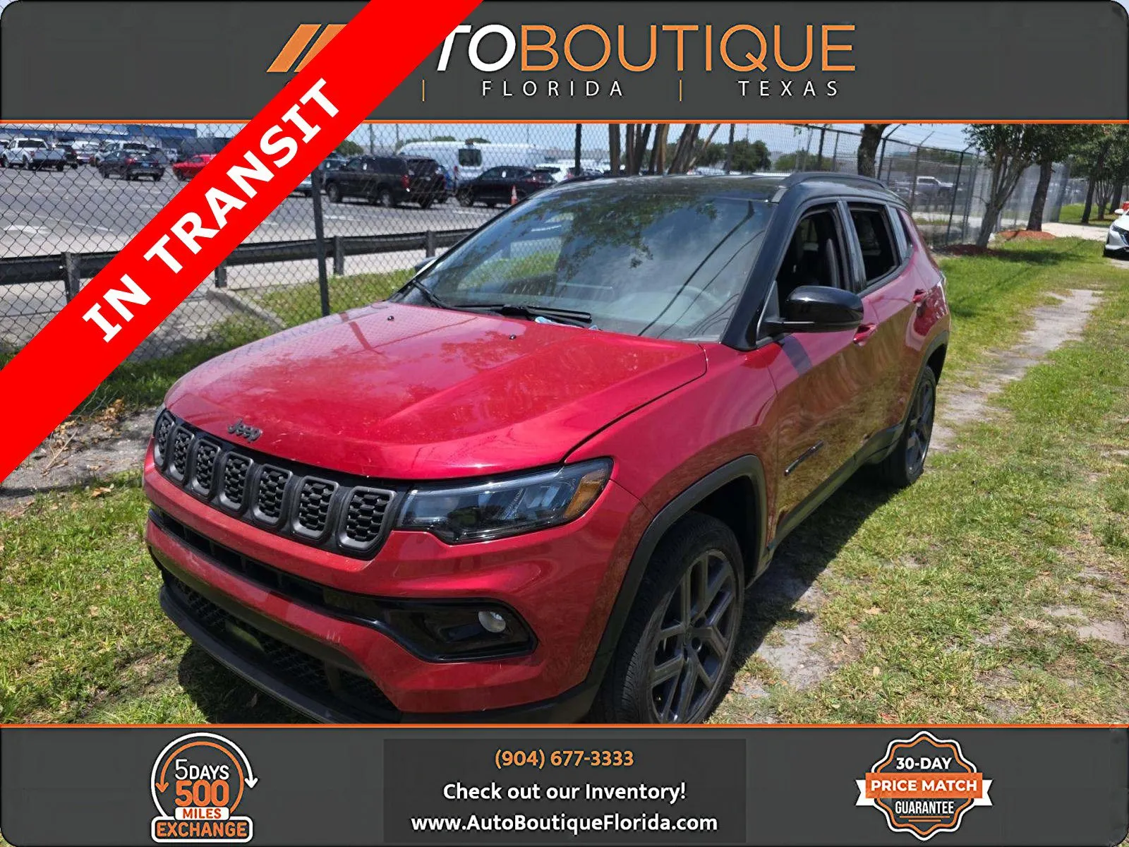 Red 2026 Jeep Compass Limited Altitude for sale in Jacksonville, FL