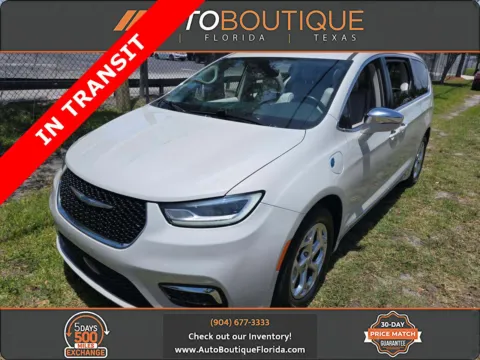 White 2021 Chrysler Pacifica Hybrid Limited for sale in Jacksonville, FL