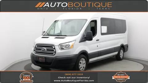 White 2019 Ford Transit Passenger Wagon XLT for sale in Jacksonville, FL